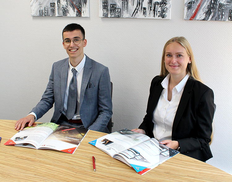 Wir begrüßen unsere neuen Auszubildenden